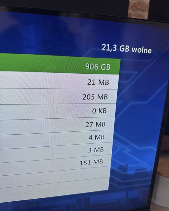Xbox 360 dysk 1TB / 2 pady
