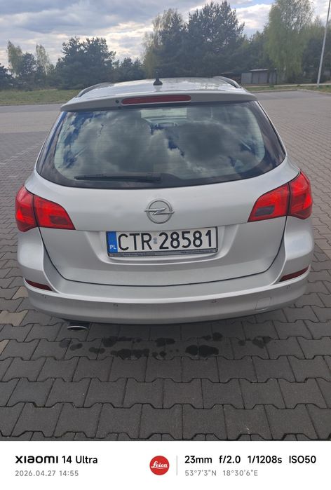 Opel astra j 2012