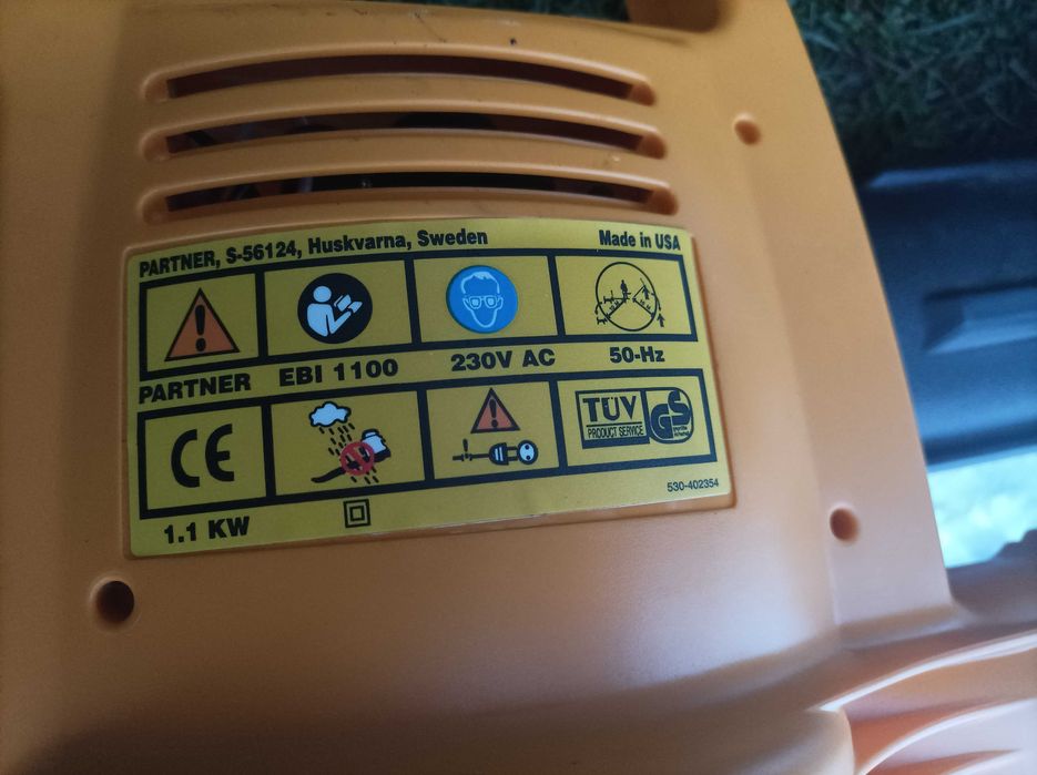 Dmuchawa odkurzacz Partner EBI 1100