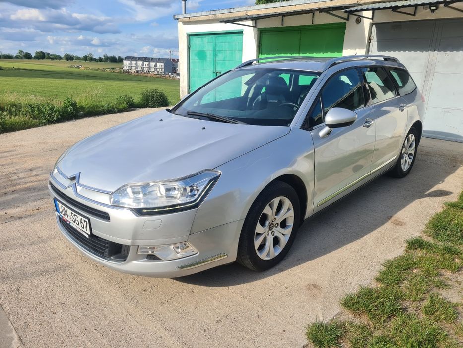 Citroen C5 / 2012 / Lift / Led / Pół Skóry / Navi / Niski Przebieg