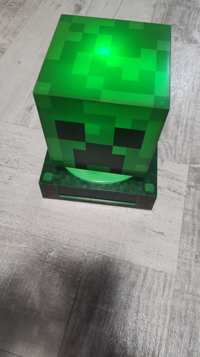 Lampka Creeper Minecraft Jak Nowa