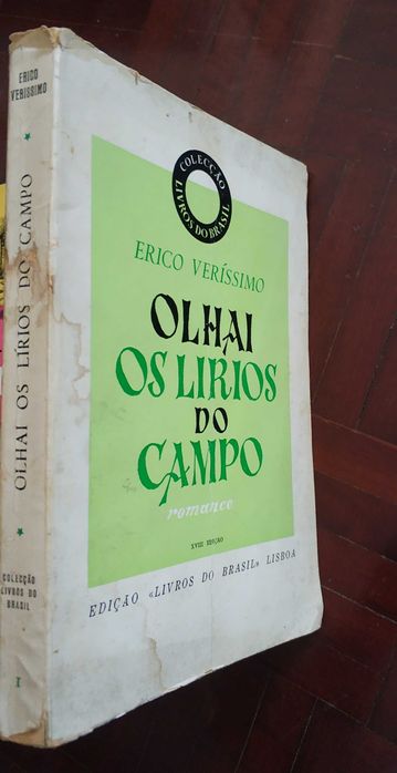 Livro "Olhai os Lírios do Campo" - Eurico Veríssimo
