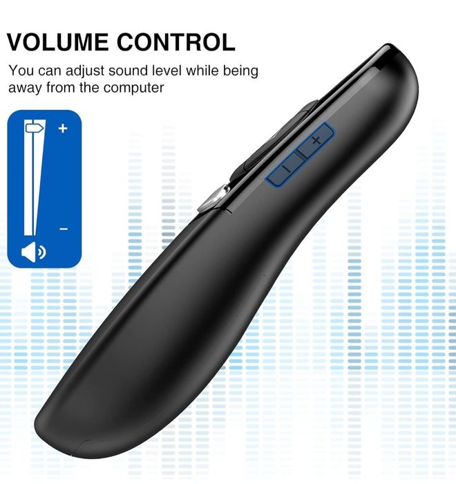 Prezenter USB C mysz powietrzna 2 w 1 bezprzewodowy pilot