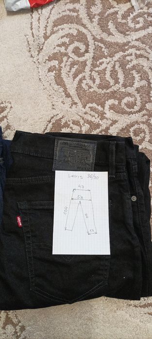 джинси нові Levis 36/30