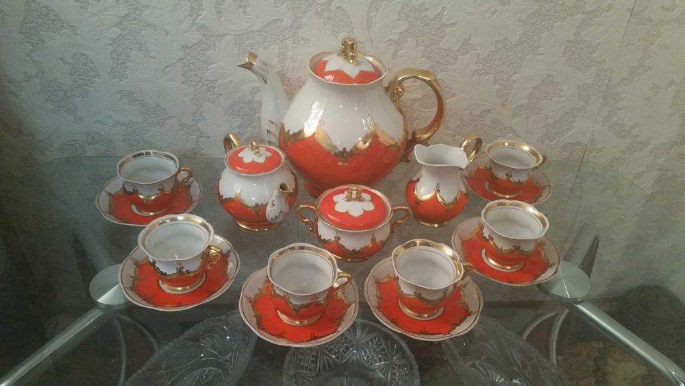 Сервиз чайный "Бутон"