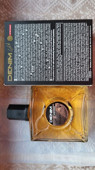 After Shave Denim Gold 100ml - frescura imediata