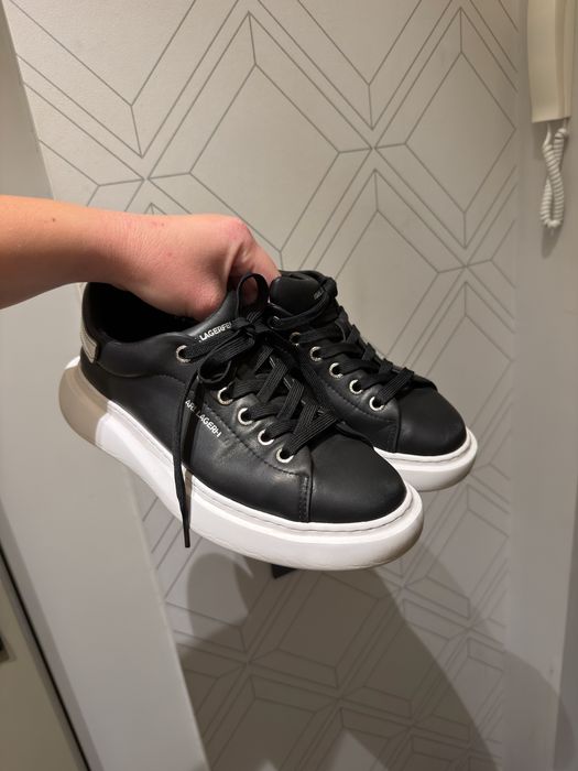 Шкіряні кеди Karl Lagerfeld