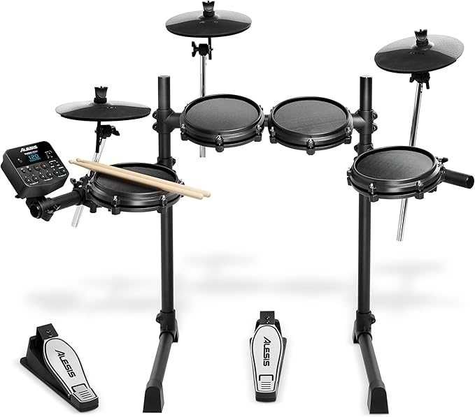 Alesis Turbo Mesh Kit – Bateria eletrónica musical de 7 peças