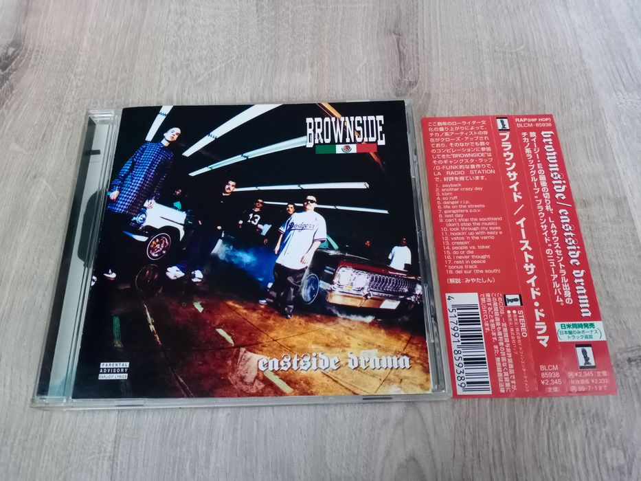 Brownside ‎– Eastside Drama 1997 оригинальное японское издание CD