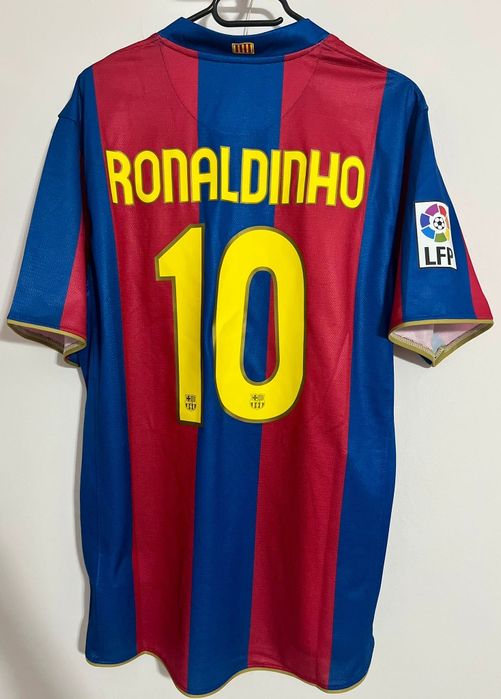 Koszulka Ronaldinho 10 FC Barcelona Retro Vintage
