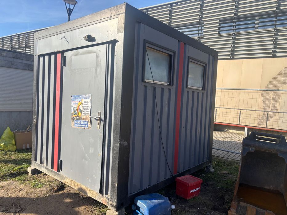Kontener budowalny, biurowy 3x2,5 m