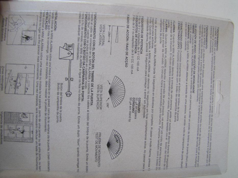 Mini Alarme da marca Noru