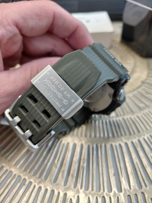 Casio gwg1000 zielony i zolty pasek