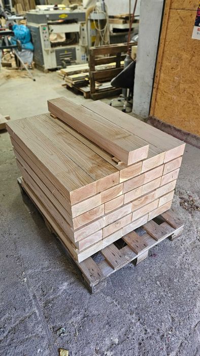 Deski debowe krawędziak na kanał pomosty lawety schody