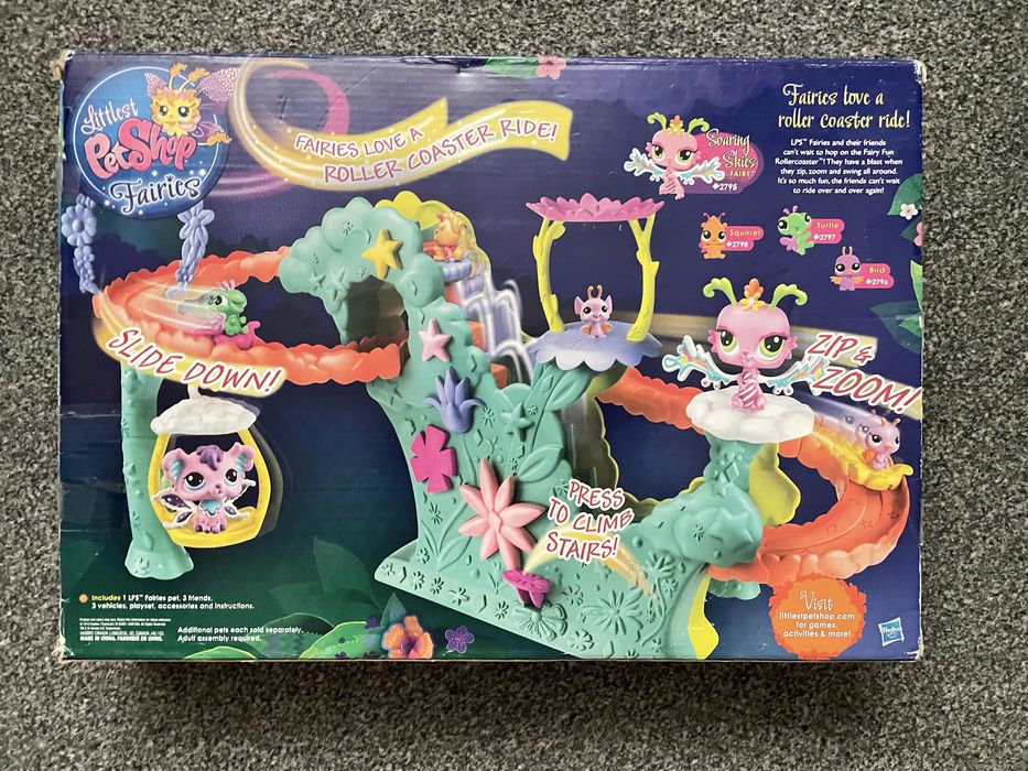 littlest pet shop fairy fun rollercoaster