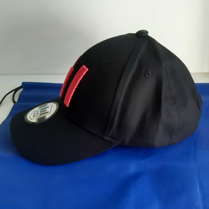 Boné Chapéu Cap Preto Rosa + Saco Mochila Novos Dance Floor