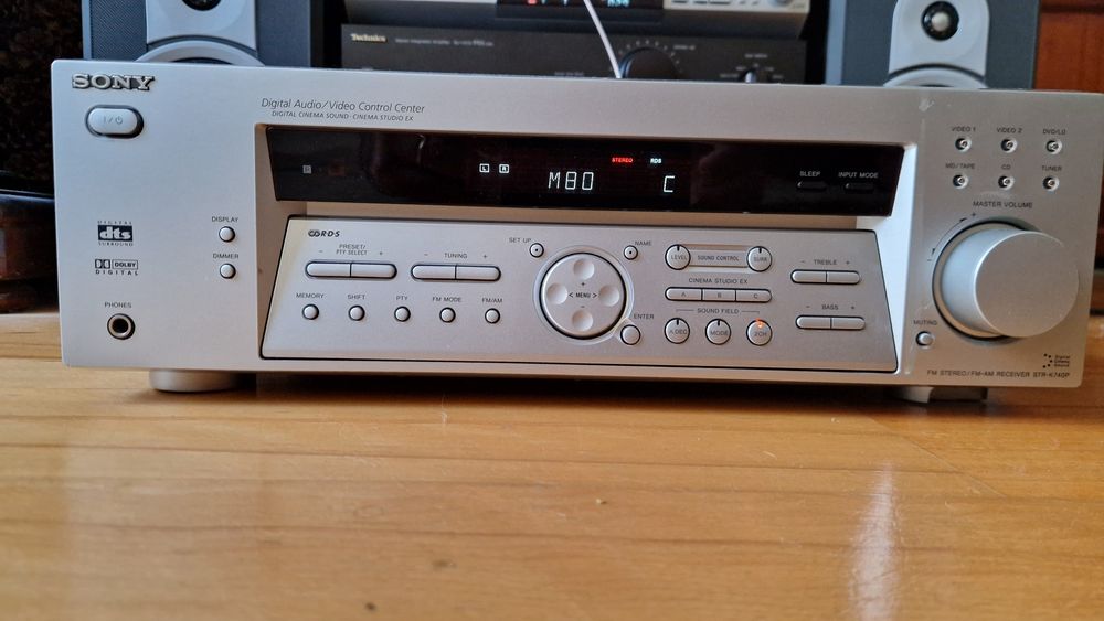 Amplificador Sony STR-K740P – Receiver Áudio/Vídeo 5.1 Potente e Fiável
