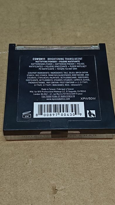 NYX Professional Makeup Puder Prasowany