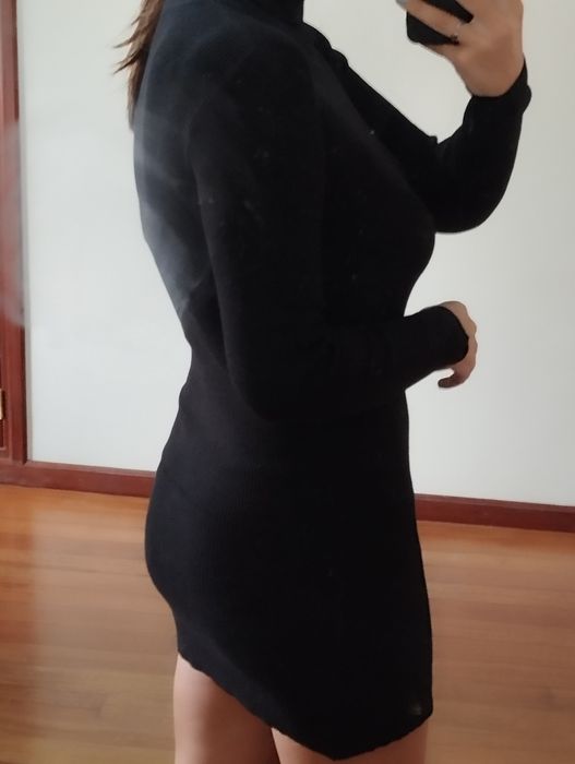 Vestido Malha Preto
