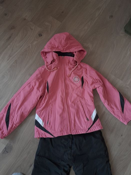 Зимовий двосторонній костюм для дівчинки