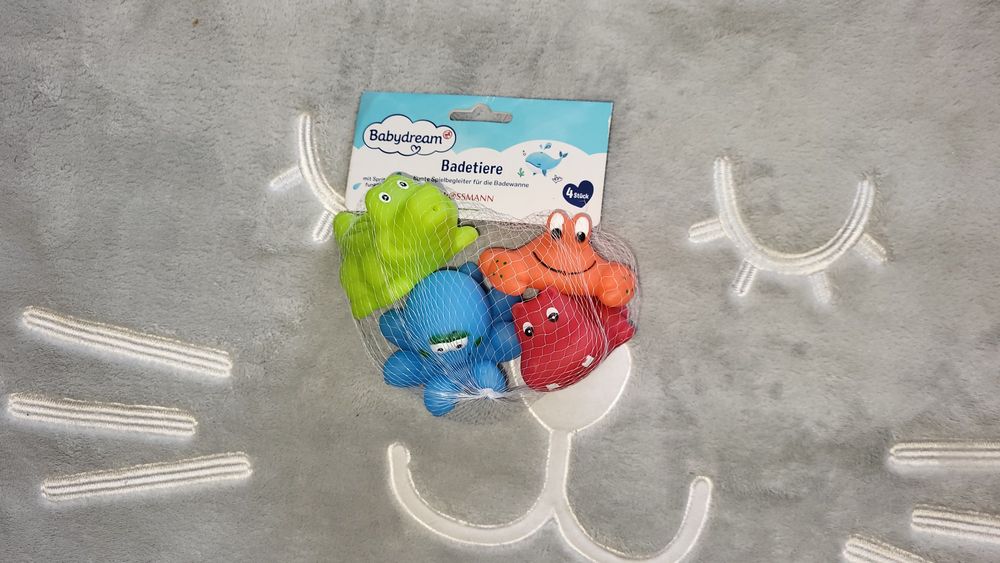 BABYDREAM NOWE Zabawki do kąpieli zwierzątka