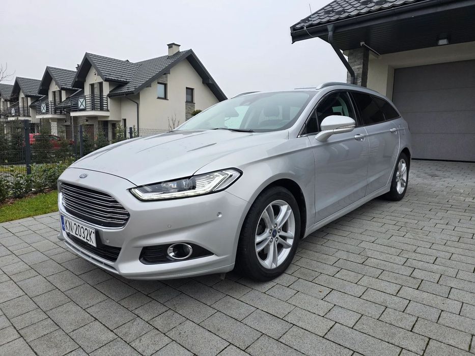Ford Mondeo SW TITANIUM;  Duży Serwis; Bezwypadkowy; Automat; FVm; ASO