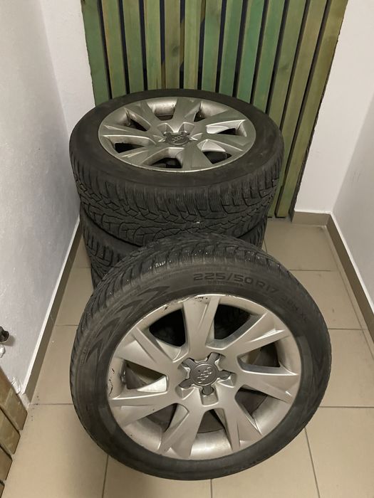Felgi z oponami zimowymi nokian audi a5 oryginał