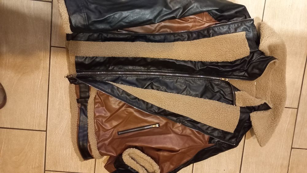 Нова куртка/дублянка р. 3XL-52/54 з екошкіри