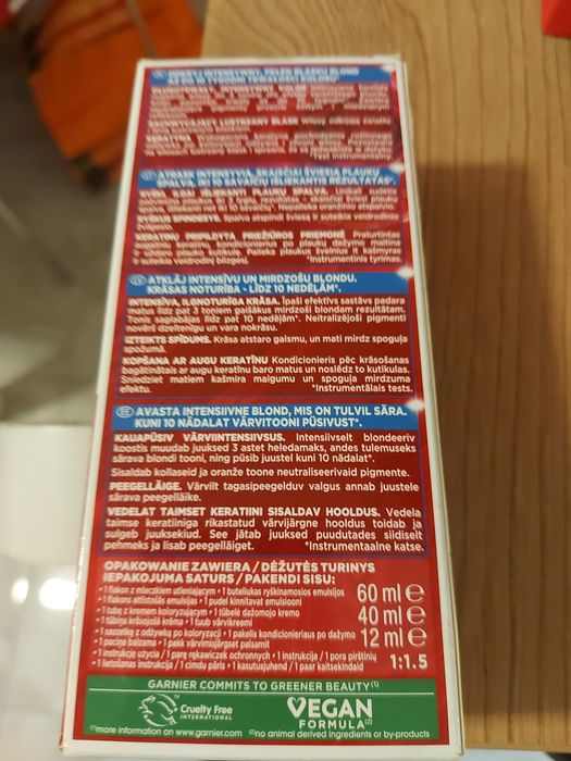 Nowa farba do włosów Garnier piękny blond