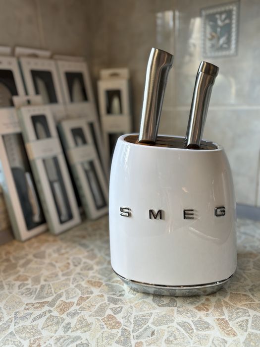Набір кухоних ножів smeg smeg ножи ножик