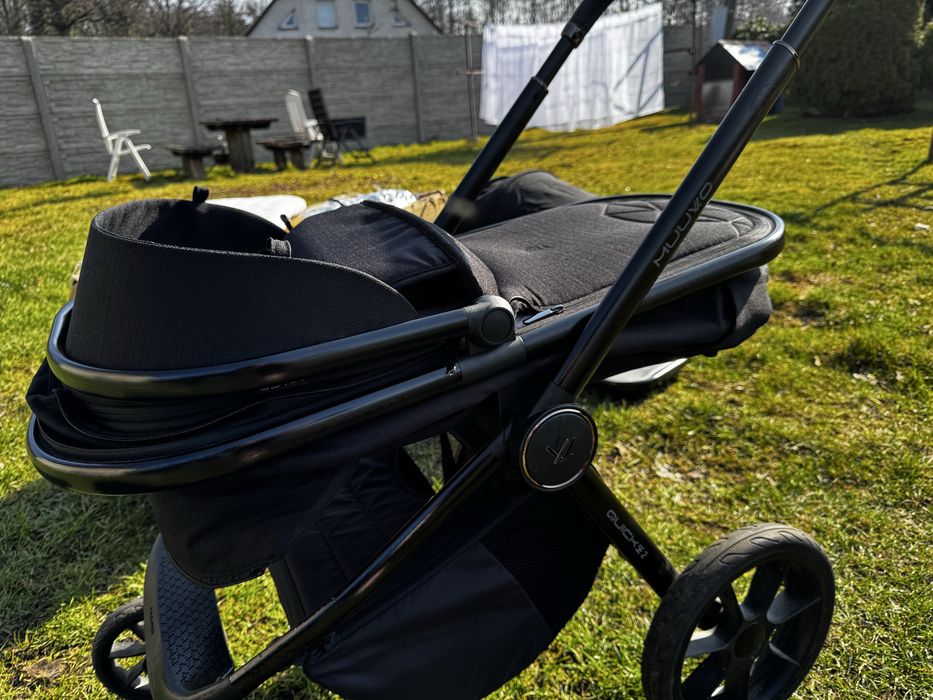 Wózek Muuvo Quick SE 2 chromium black
