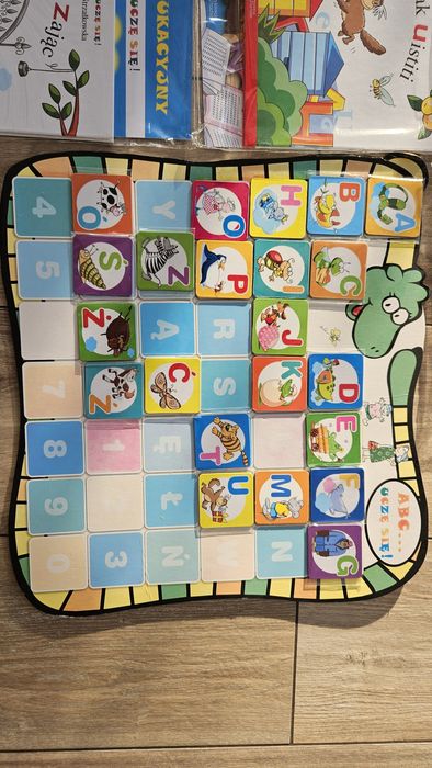 ABC Uczę się 14 książek z tablicą magnetyczną