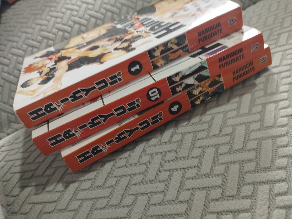 Livro de haikyuu