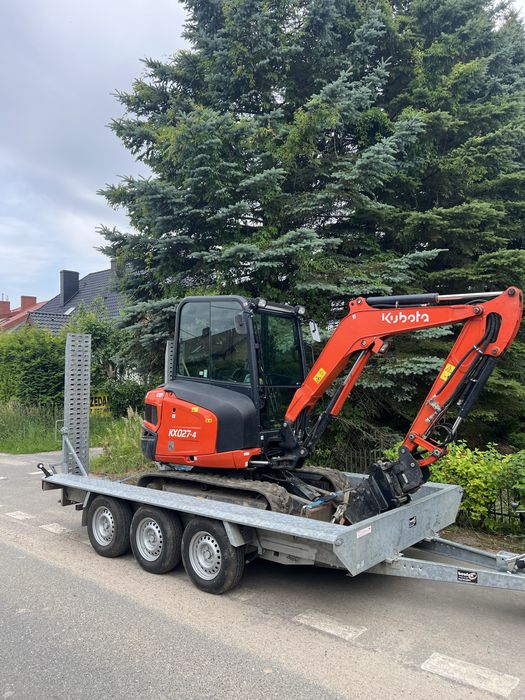 Minikoparka 2,7T | Roboty ziemne | Operator koparki | Bydgoszcz i okolice