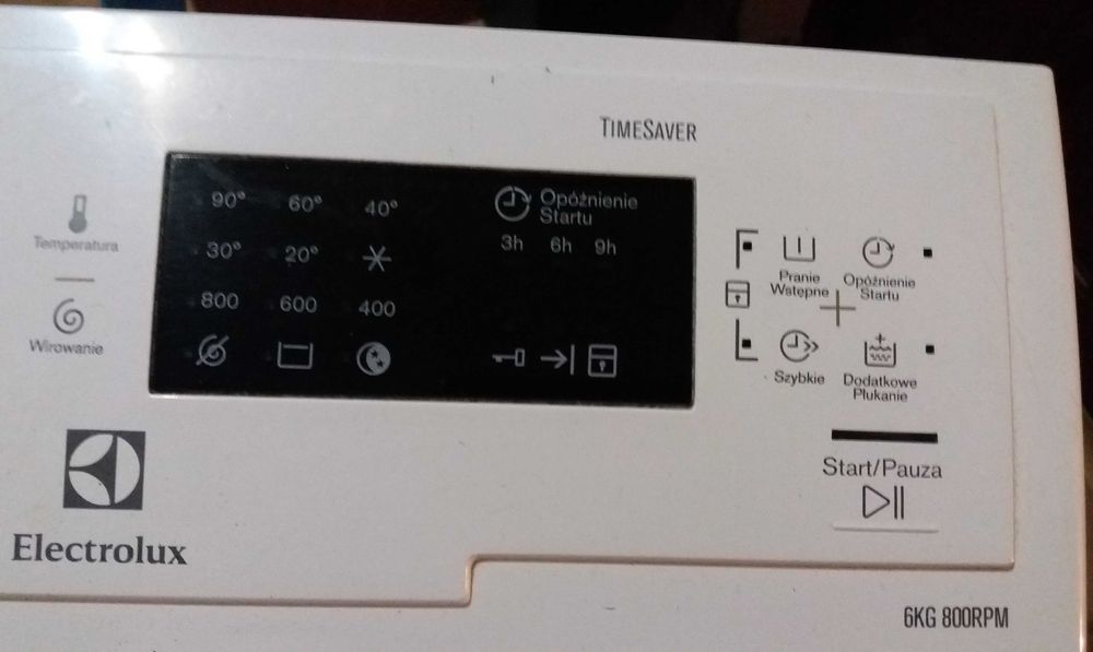 pralka Elektrolux top 6 kg