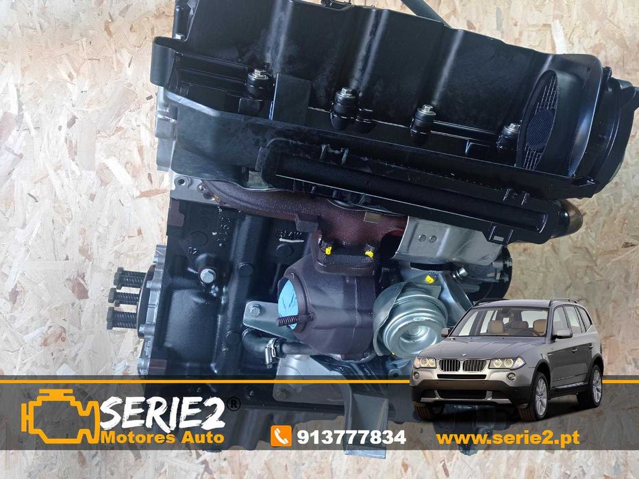 204D4 - Motor BMW X3 2.0d 150cv