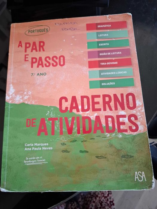 A par e passo 7º ano - Caderno de atividades de português