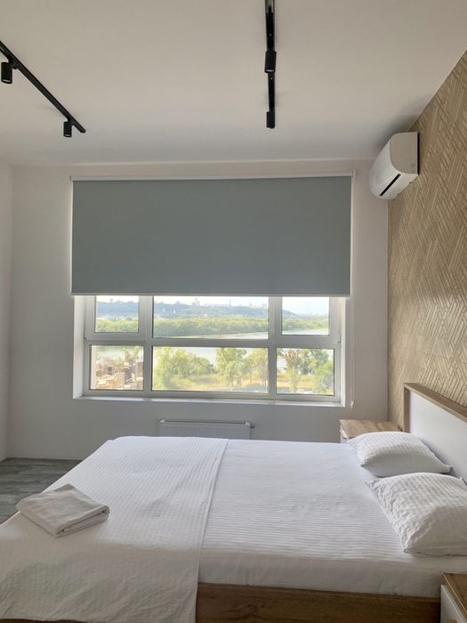 Апартаменты с видом на Днепр в ЖК Заречный , 3 спальни+кухня-студия