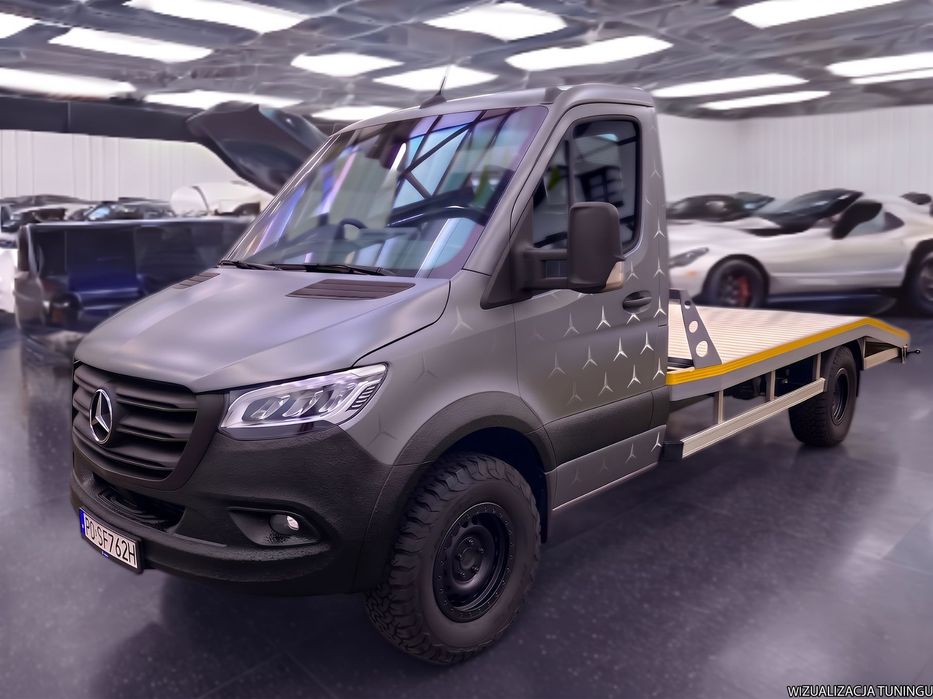 Mercedes-Benz Sprinter 319  Sprinter 319 CDI V6 3.0 SALON POLSKA Faktura VAT 85t/km JAK NOWY