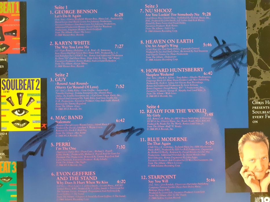 Okładka do płyty winylowej Soul Beat 4