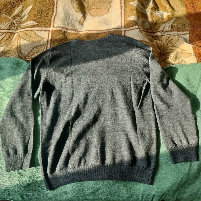 Sweter Fred Perry Xl wełna marino