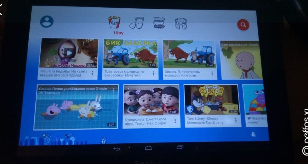 Планшет Empire Electronix m1009, ips 10.1", 2/8гб, 4я rk3188, чорний