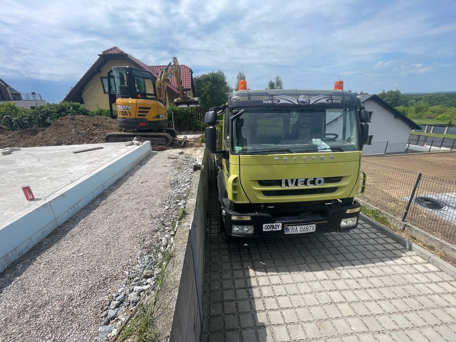 Usługi Koparką, minikoparką, prace ziemne