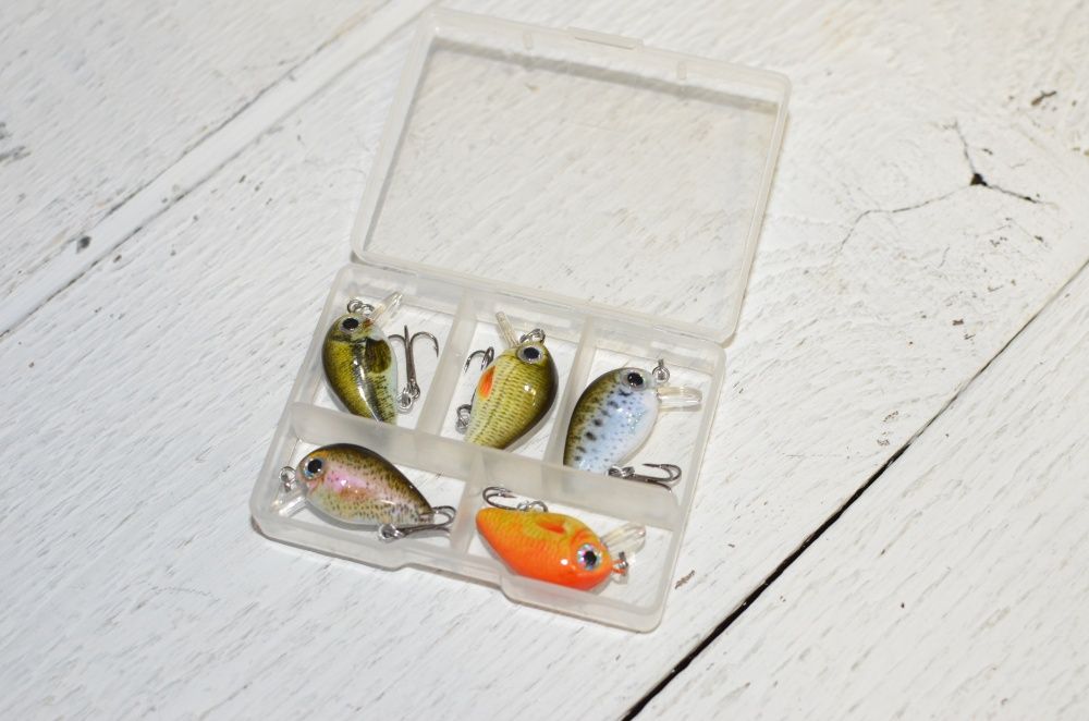 Zestaw woblerów smużaków małe wobki na klenia okonia