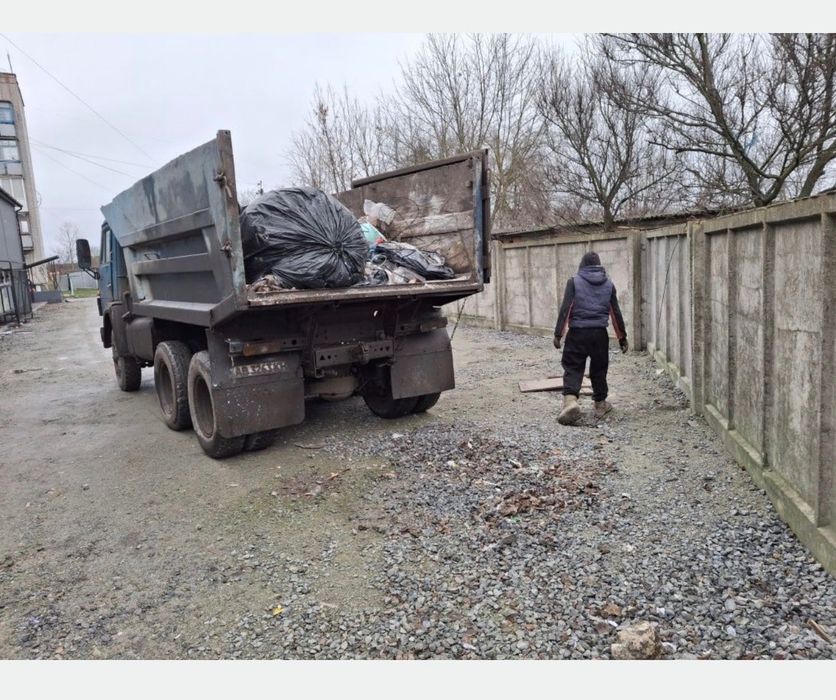 Вивіз сміття Вінниця вывоз мусора старих меблів Грузчики зіл газель