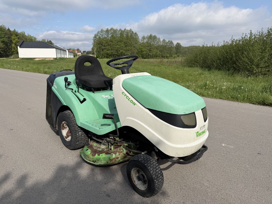 Kosiarka Traktorek Viking MT545 z koszem