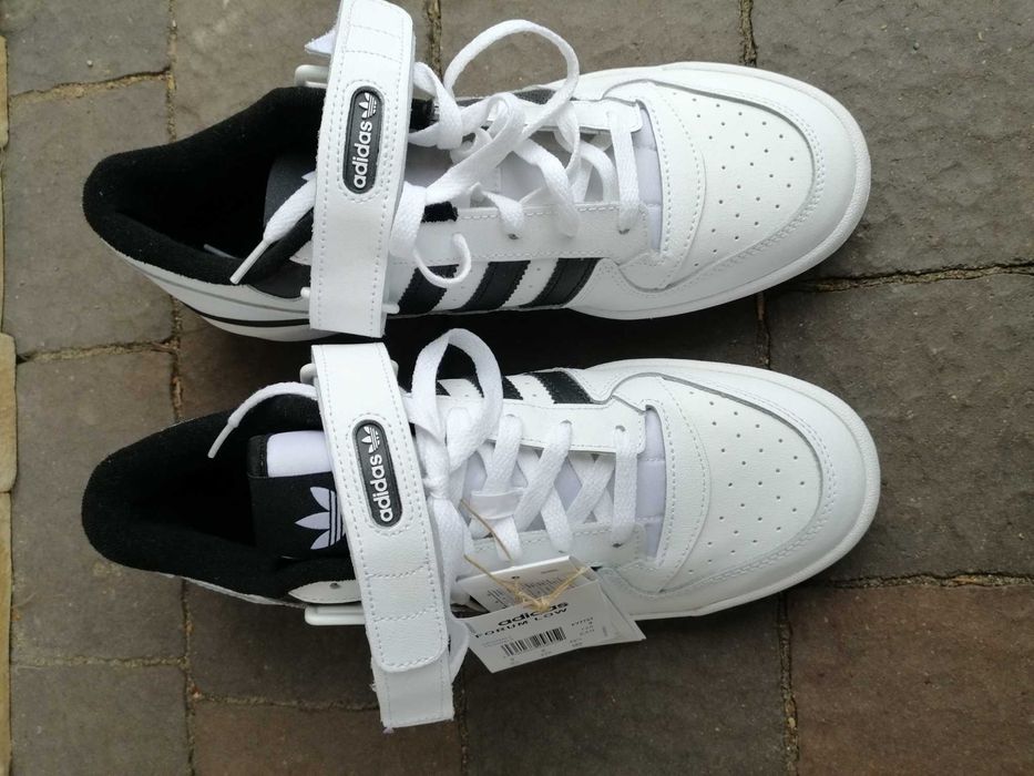 Białe buty adidas originals Forum Low nowe z metkami r.43