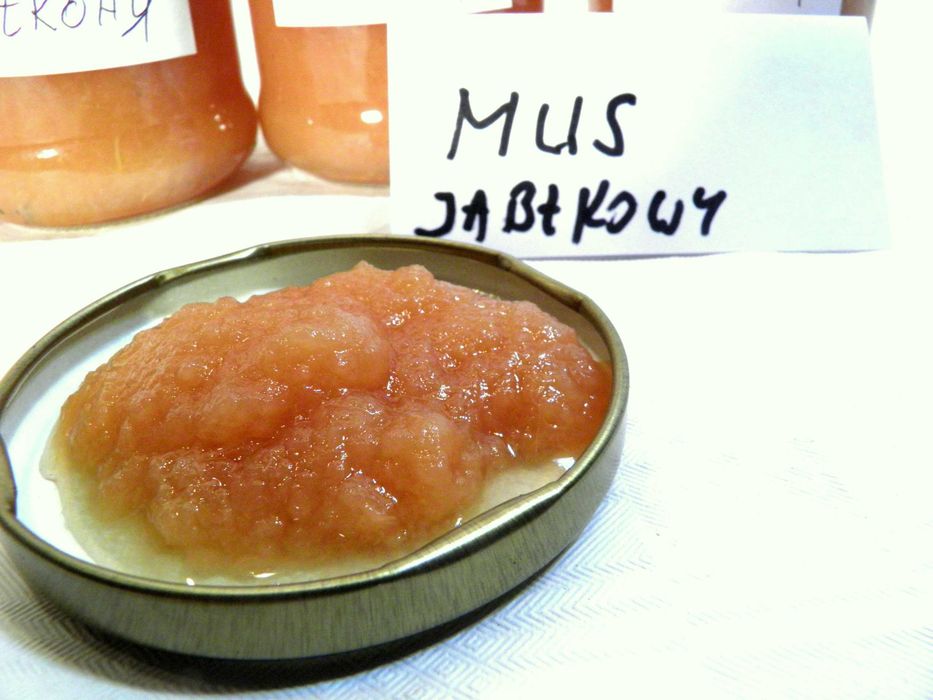 Mus dżem jabłkowy -pasteryzowany