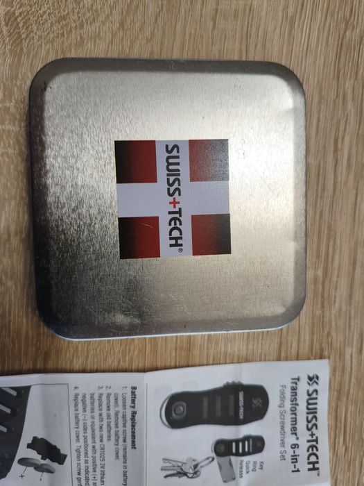 Multitool Swiss+Tech Transformer 6-in-1 multinarzędzie NOWE!