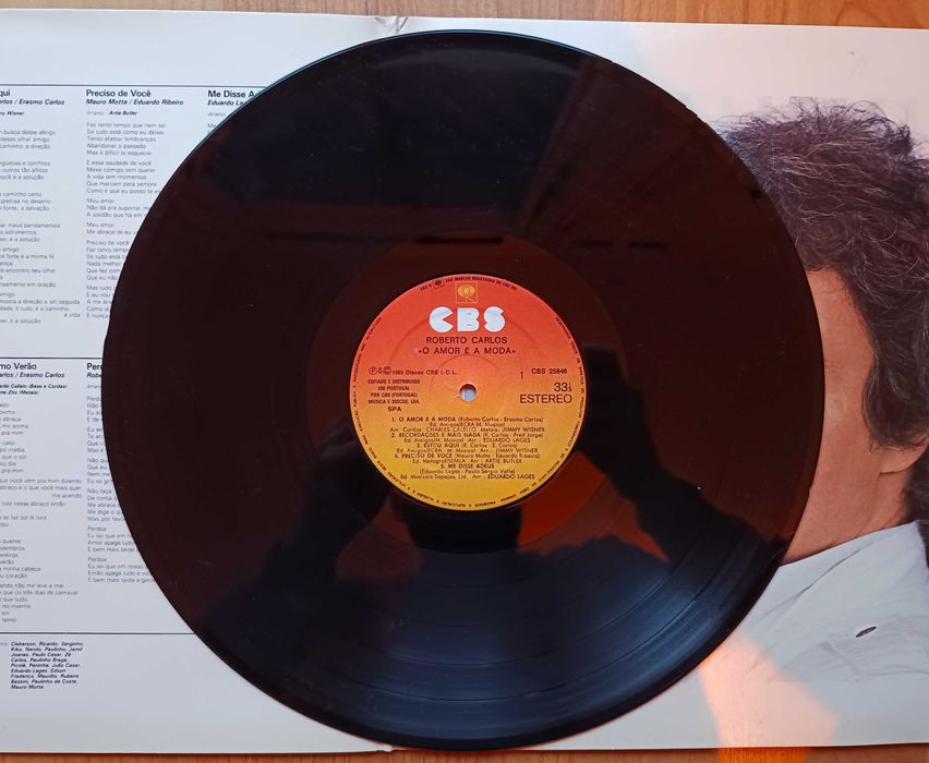 Roberto Carlos - O Amor é a moda (disco vinil)
